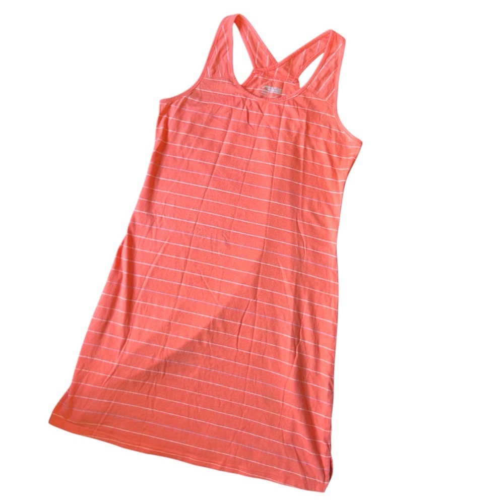 Mountain Khakis Coral and White Striped Dress ⭐️